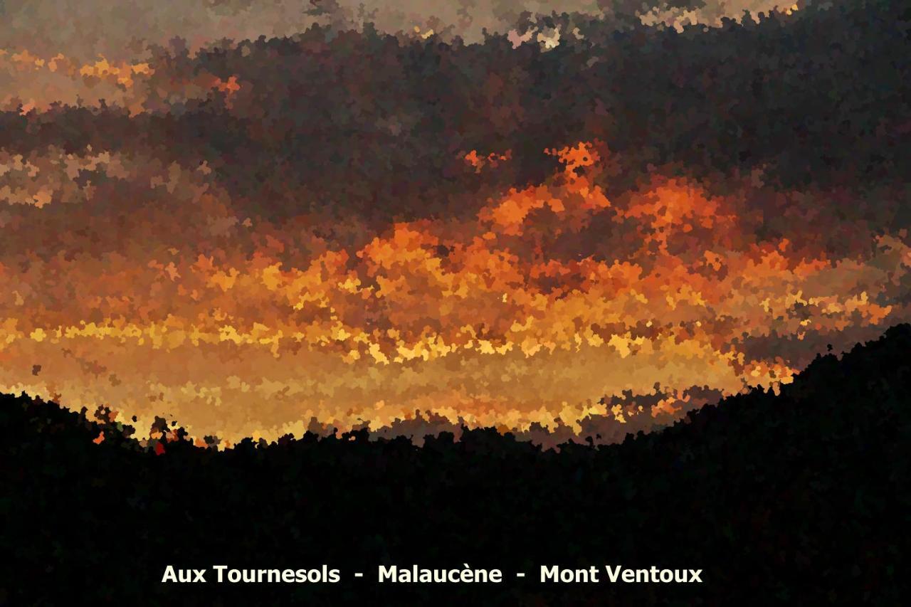 Gite Aux Tournesols Malaucène Esterno foto